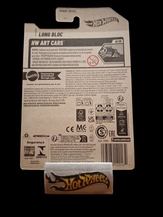 Hot Wheels HW Art Cars 2025 Long Bloc 9/10 L