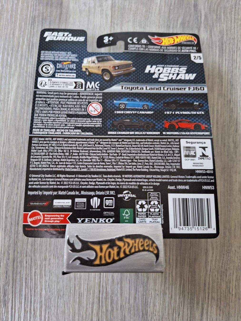 Komplettes Set Hot Wheels Premium 2023 Fast & Furious