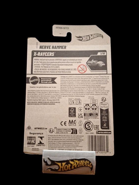 Hot Wheels X-Raycers 2025 Nerve Hammer 1/10 L