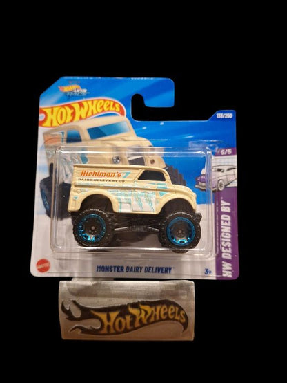 Hot Wheels HW Designed by 2025 Monster Dairy Delivery 5/5 S