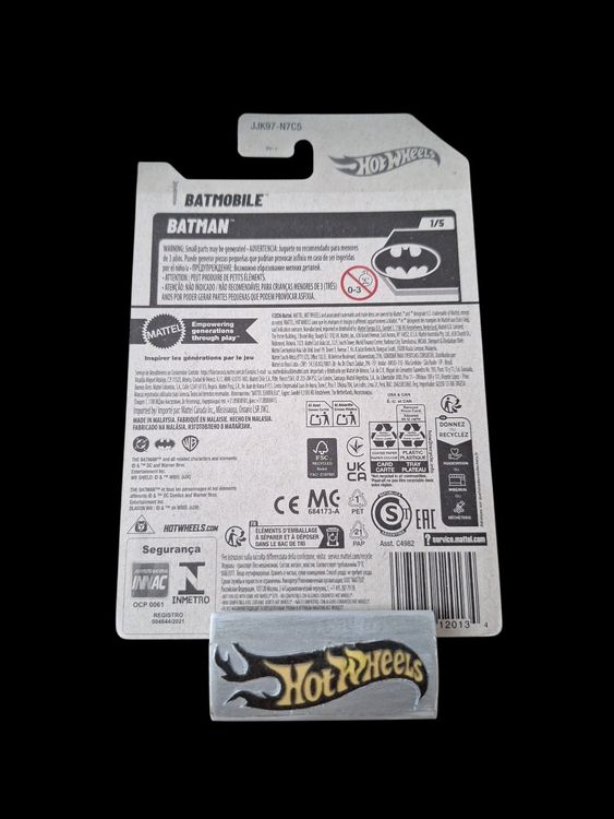Hot Wheels Batman 2026 Batmobile 1/5 L