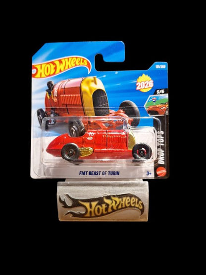 Hot Wheels Drop Tops 2026 Fiat Beast of Turin 5/5 S