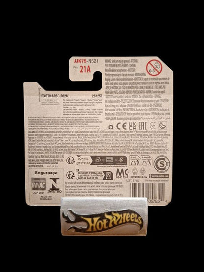 Hot Wheels Exoticars 2026 Pagani Zonda Cinque 4/10 S