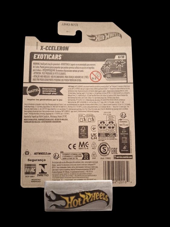 Hot Wheels Exoticars 2026 X-Cceleron 6/10 L