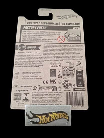 Hot Wheels Factory Fresh 2026 Custom 66 Toronado 4/5 L