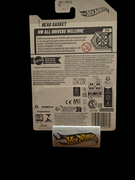Hot Wheels HW All Drivers Welcome 2026 Head Gasket 3/5 L