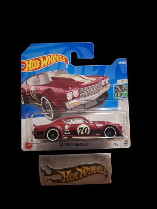 Hot Wheels HW Contoured 2022 70 Chevy Chevelle 3/5 S