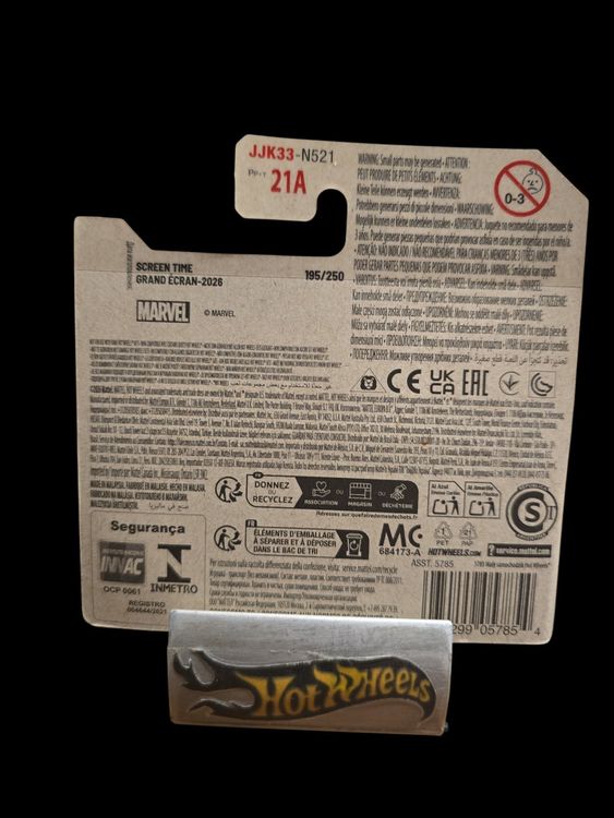 Hot Wheels HW Screen Time 2026 Spider-Mobile 5/10 S