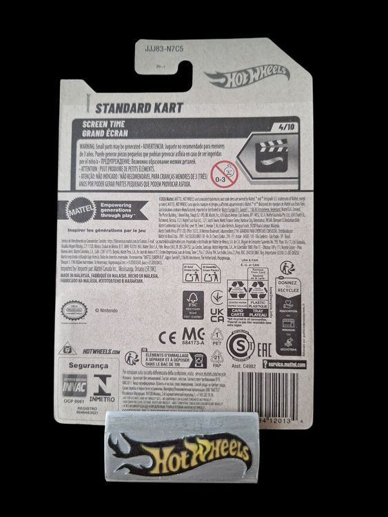 Hot Wheels HW Screen Time 2026 Standard Kart 4/10 L