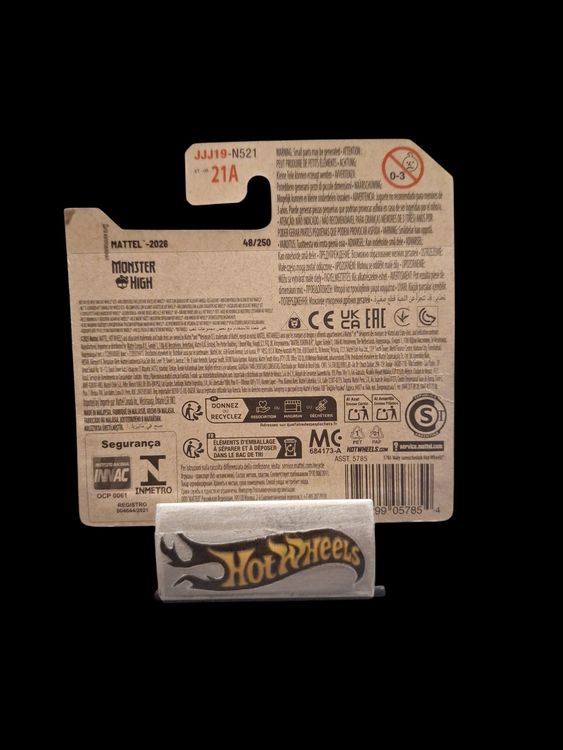 Hot Wheels Mattel 2026 Monster High Ghoul Mobile 2/5 S