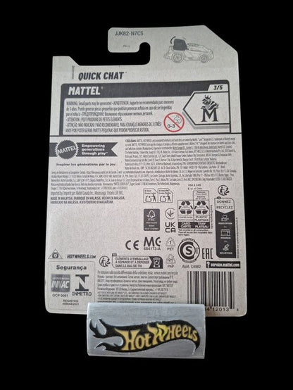 Hot Wheels Mattel 2026 Quick Chat 3/5 L