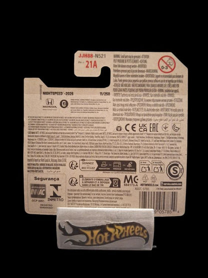 Hot Wheels Nightspeed 2026 2018 Honda Civic Type R 3/10 S