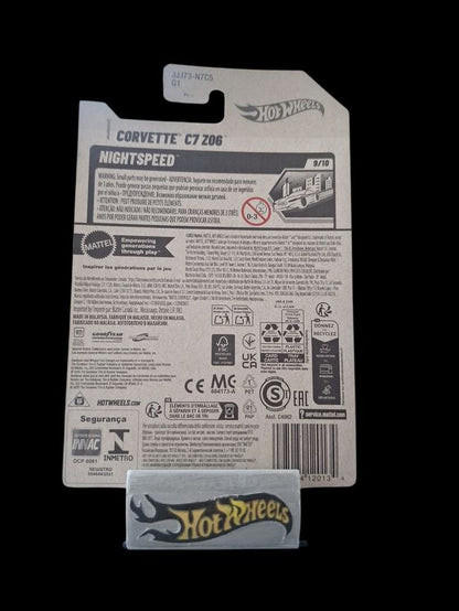 Hot Wheels Nightspeed 2026 Corvette C7 Z06 9/10 L
