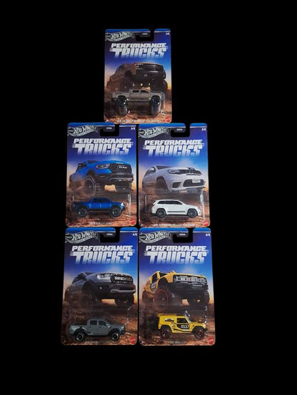 Hot Wheels Silver Series Performance Trucks 2026 Set