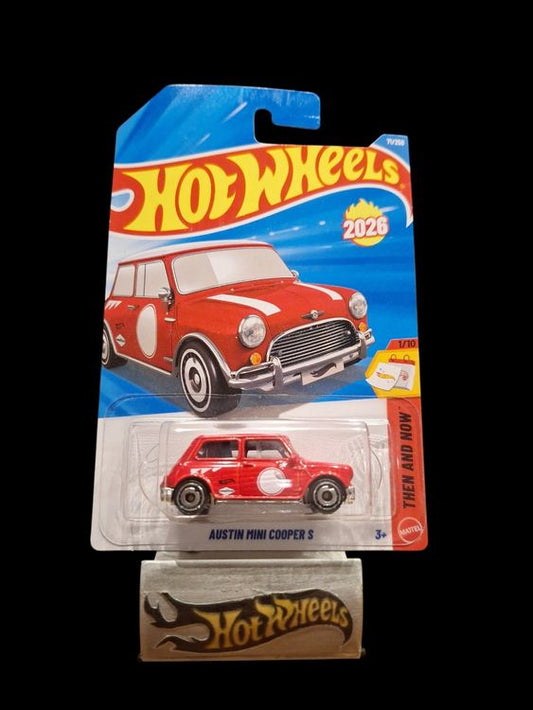 Hot Wheels Then and Now 2026 Austin Mini Cooper S 1/10 L