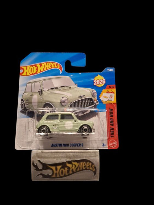 Hot Wheels Then and Now 2026 Austin Mini Cooper S 1/10 S