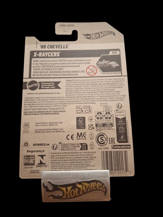 Hot Wheels X-Raycers 2026 69 Chevelle 3/5 L