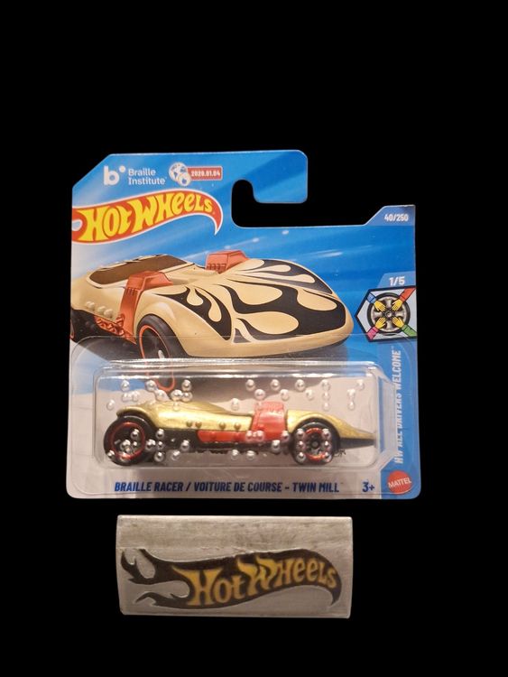 HW All Drivers Welcome 2026 Braille Racer - Twin Mill 1/5 S