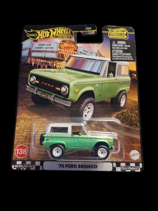 HW Premium Boulevard #138 75 Ford Bronco