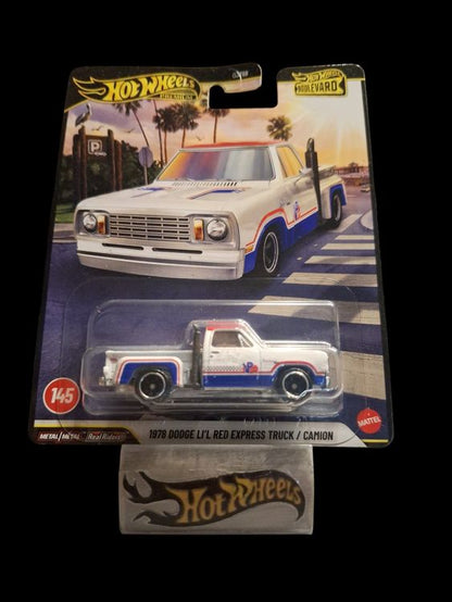 HW Premium Boulevard #145 1978 Dodge Li'L Red Express Truck