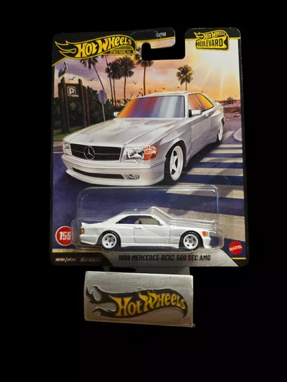 HW Premium Boulevard #159 1989 Mercedes-Benz 560 SEC AMG
