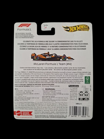 HW Premium Formula 1 2024 McLaren Formula 1 Team (#4)