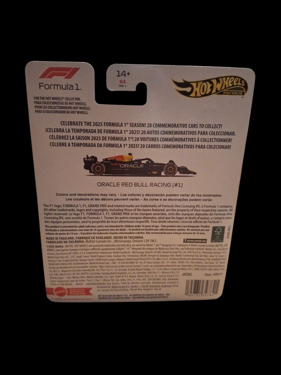 HW Premium Formula 1 2025 Oracle Red Bull Racing (#1)