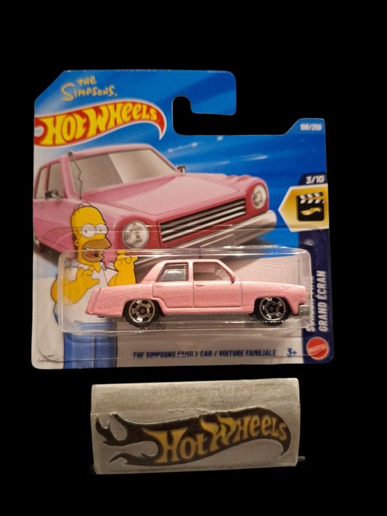 HW Screen Time 2026 The Simpsons Family Car 3/10 S
