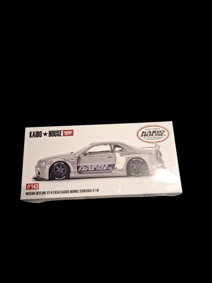 Kaido House Mini GT Nissan Skyline GT-R (R34) #143