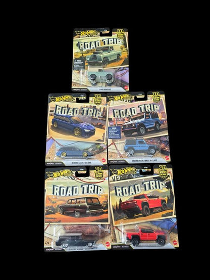 Komplettes Set Hot Wheels Premium Car Cultur Road Trip 2026