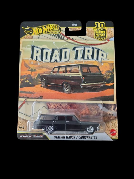 Komplettes Set Hot Wheels Premium Car Cultur Road Trip 2026