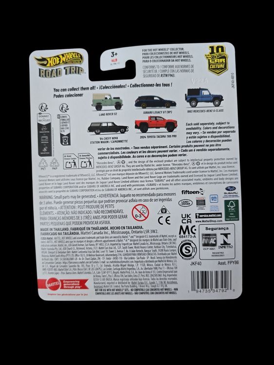 Komplettes Set Hot Wheels Premium Car Cultur Road Trip 2026