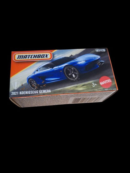 Matchbox 2026 2021 Koenigsegg Gemera 107/125