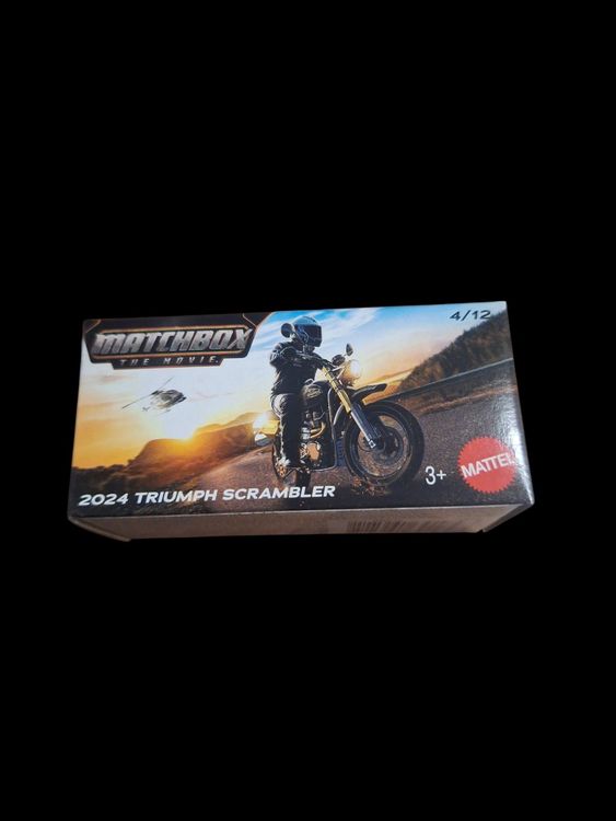 Matchbox The Movie 2026 2024 Triumph Scrambler 4/12