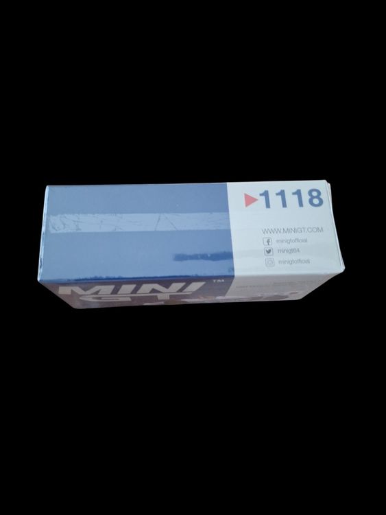 Mini GT #1118 Toleman TG184 #19 1984 Monaco Grand Prix 2nd Place Ayrton Senna