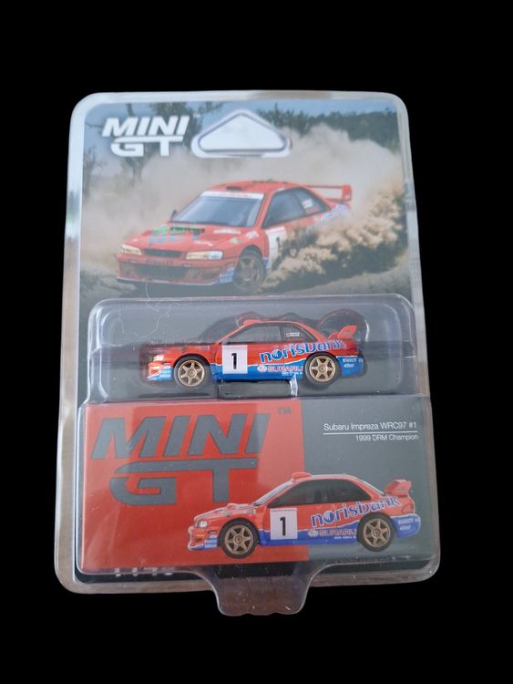 Mini GT #1140 Subaru Impreza WRC97 #1