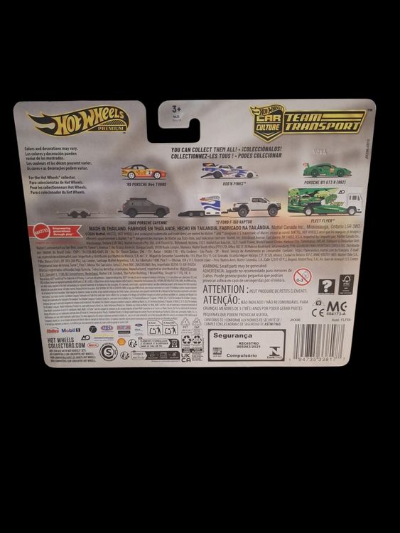 HW Team Transport #96 Rob'N Pinks 17 Ford F-150 Raptor